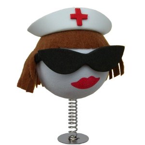 Brunette Nurse Wobbler